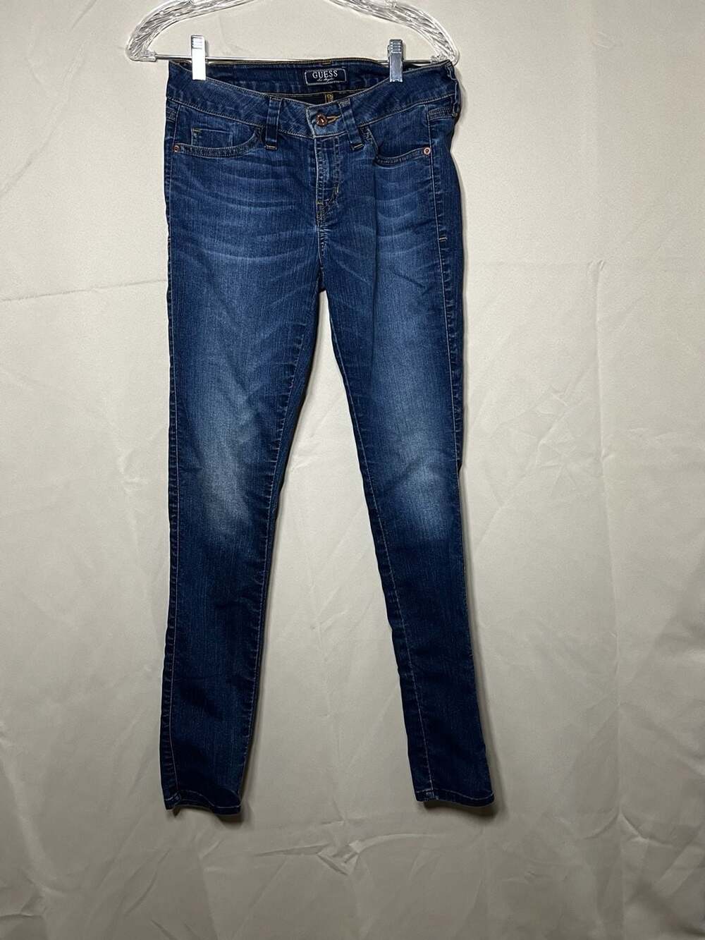 Guess Skinny Denim Blue Jeans Womens